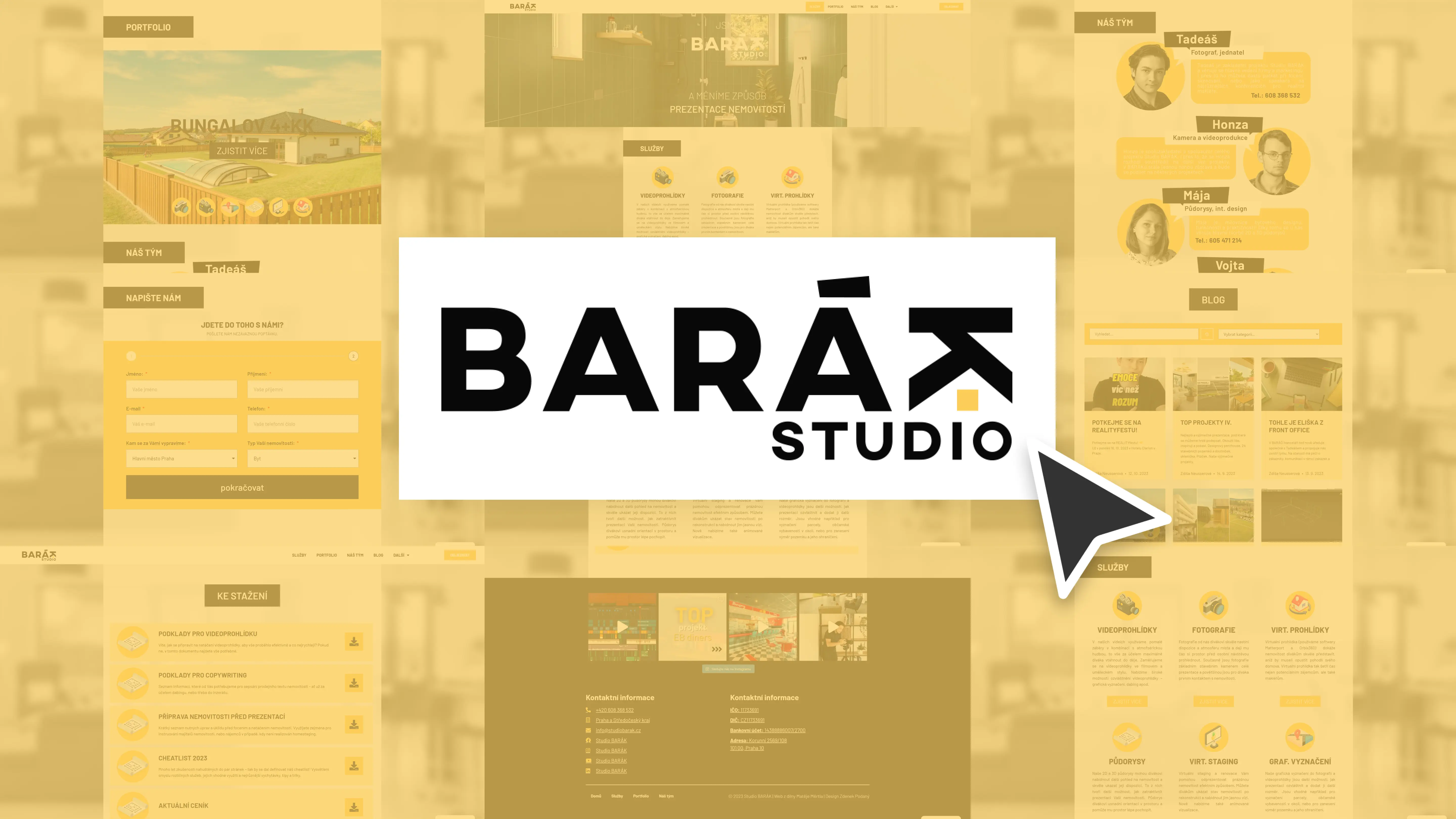 Studio Barák Website